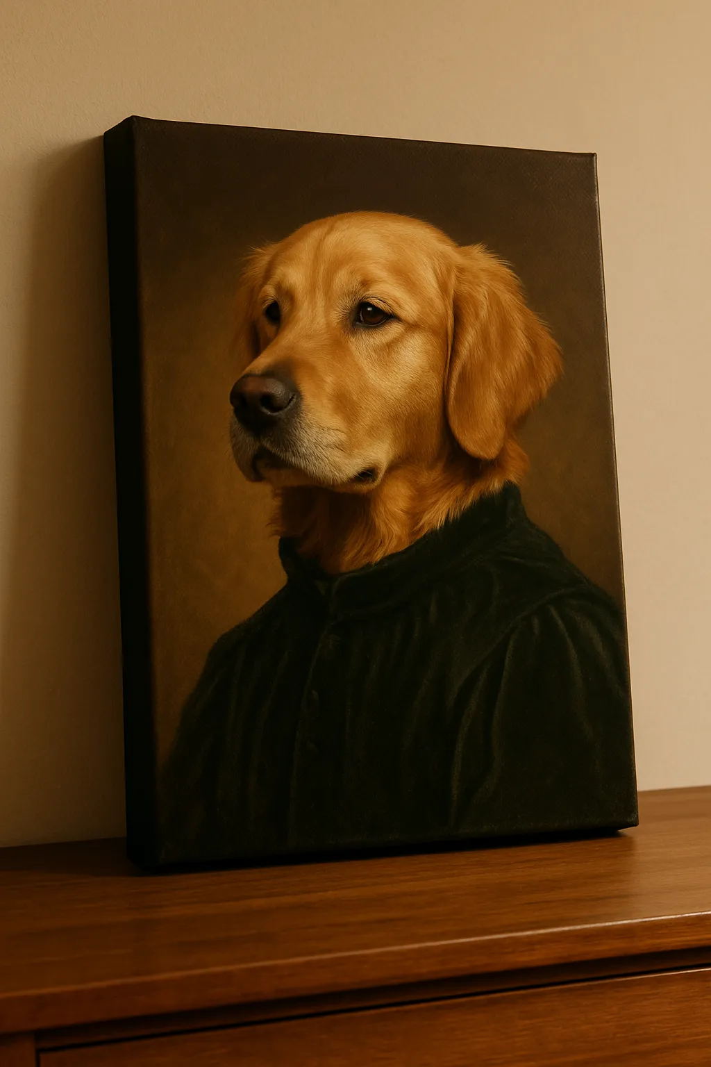 Retrato en estilo Óleo realista